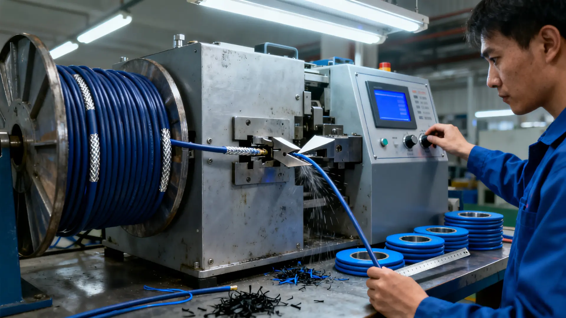 4-Cable Cutting & Stripping